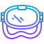 Diving goggles icon 64x64