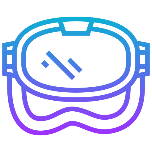 Diving goggles icon