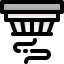 Smoke detector icon 64x64