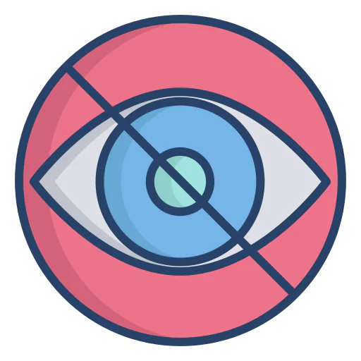 Hide icon