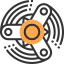 Spinning wheel icon 64x64