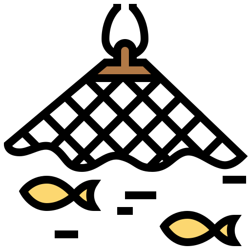 Fishing net icon