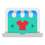 Online shopping icon 64x64