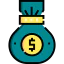 Money bag ícono 64x64
