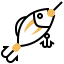 Fishing baits icon 64x64