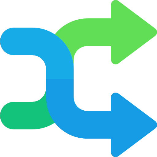 Shuffle icon