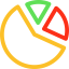 Pie chart icon 64x64