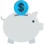 Piggy bank icon 64x64