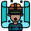 Virtual reality icon 64x64