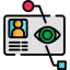 Eye scan icon 64x64