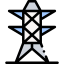 Electric tower icon 64x64
