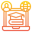 Online learning icon 64x64