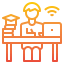 Online learning icon 64x64