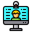 Video conference icon 64x64