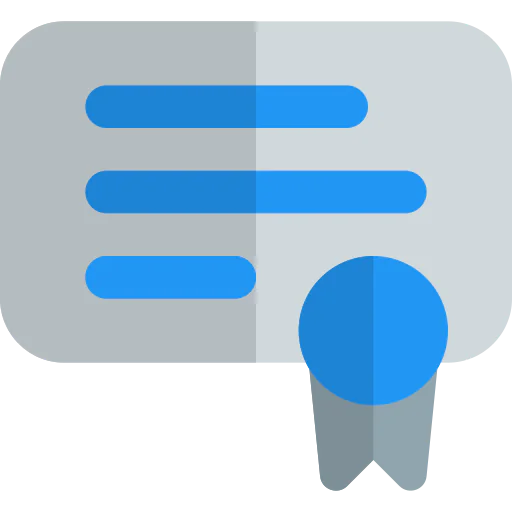 Certificate icon