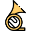 French horn icon 64x64