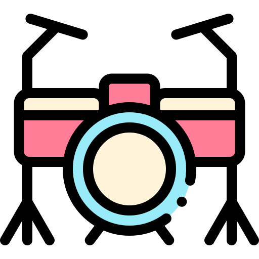 Drum set icon