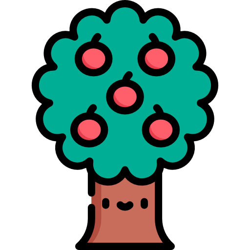 Apple tree icon