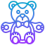 Teddy bear icon 64x64