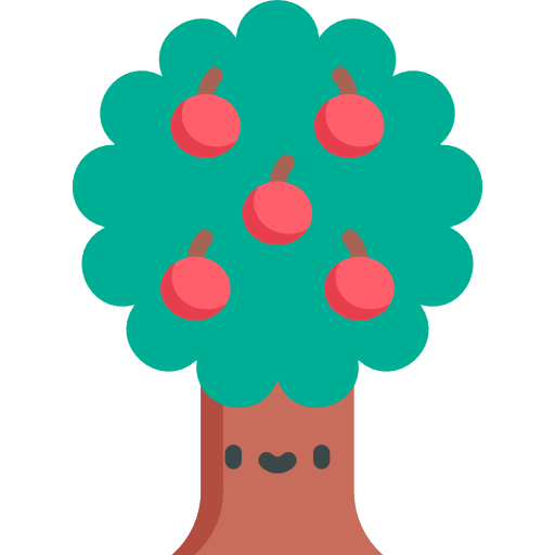 Apple tree icon