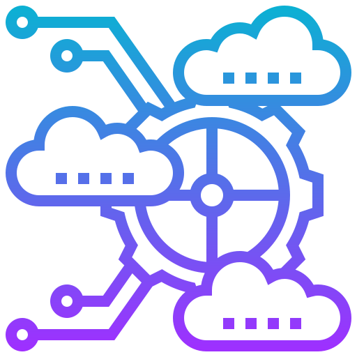 Cloud sharing icon
