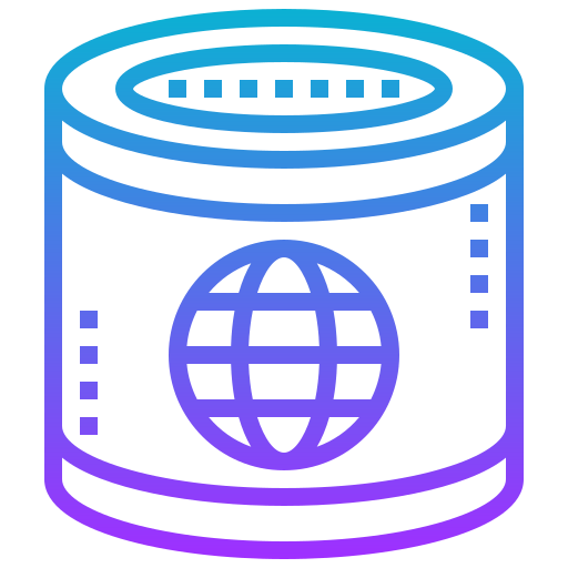 Database storage ícono