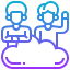 Cloud sharing іконка 64x64