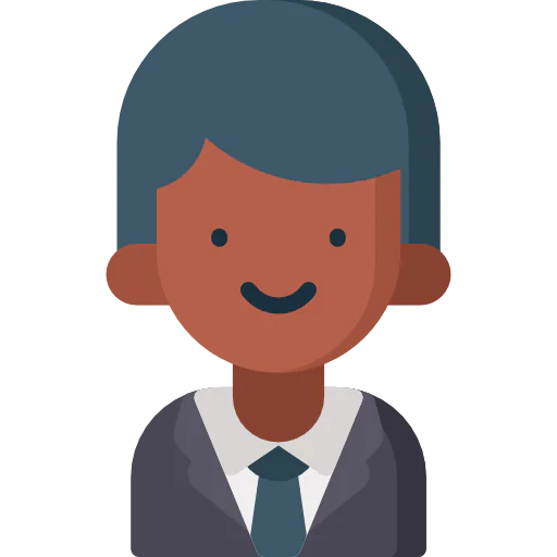 Office worker icon