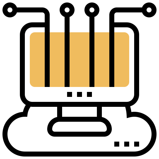Cloud computing icon