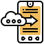 Data transfer icon 64x64
