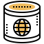 Database storage icon 64x64