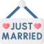 Just married icon 64x64