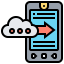 Data transfer icon 64x64