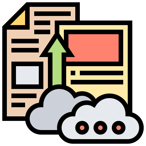 Cloud upload Symbol
