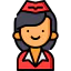Air hostess ícone 64x64