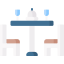 Dinner table icon 64x64