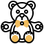 Teddy bear 图标 64x64