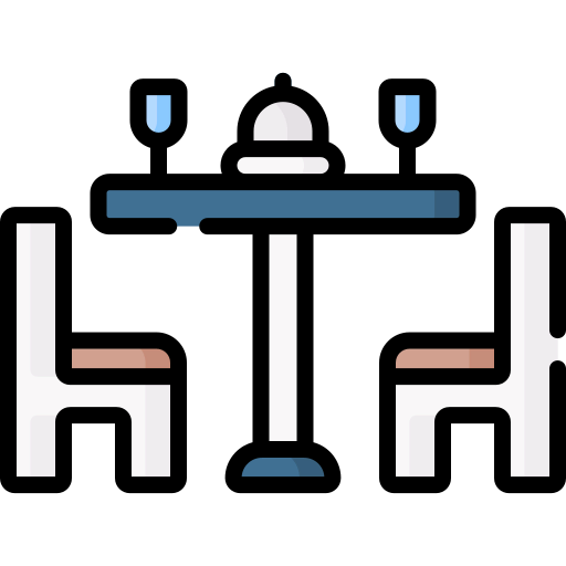 Dinner table icon