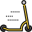 Kick scooter icon 64x64