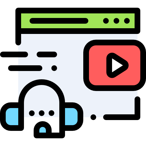 Online learning icon