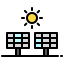 Solar cell 图标 64x64