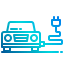 Eco car icon 64x64