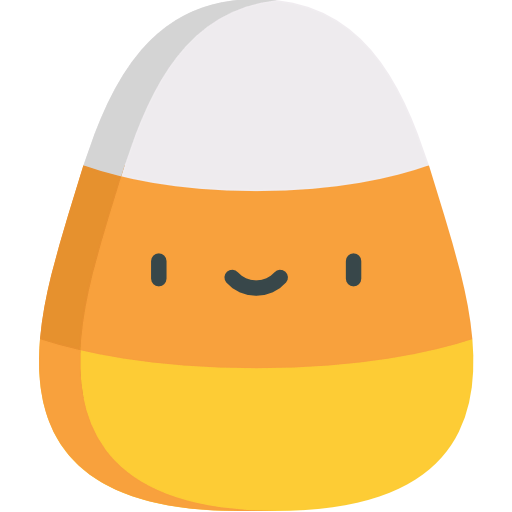 Candy corn icon