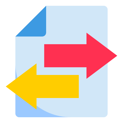 Data transfer icon