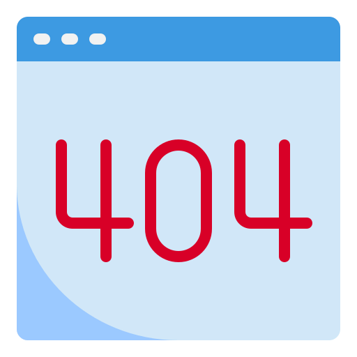 404 error icon