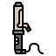 Curling iron icon 64x64