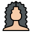 Wavy hair icon 64x64