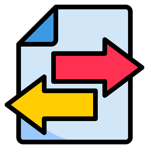 Data transfer icon
