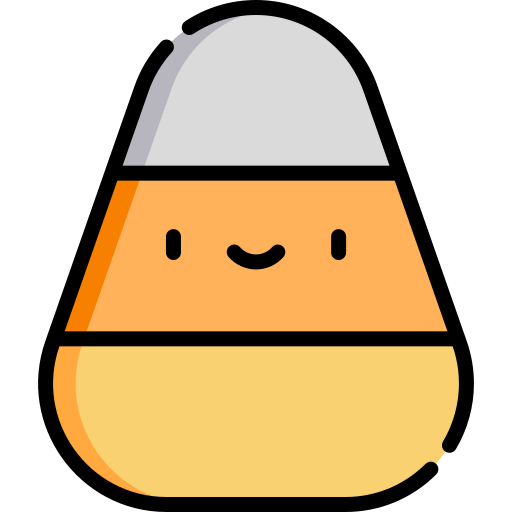 Candy corn icon