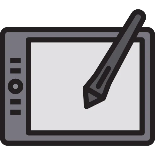 Graphic tablet icon